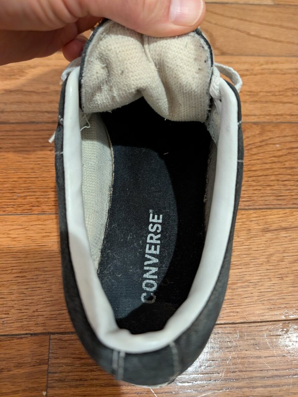 Vintage 1990s Black Converse One Star Ox, Size 12 - Picture 9 of 16